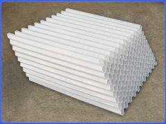 自來水廠的蜂窩斜管填料有什么作用？